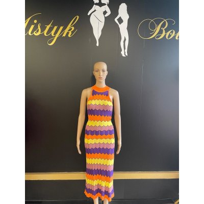 Abito Zig Multicolor