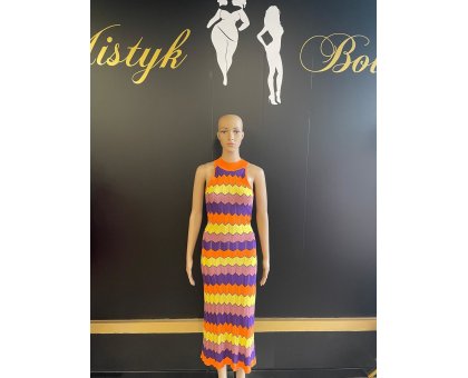 Abito Zig Multicolor