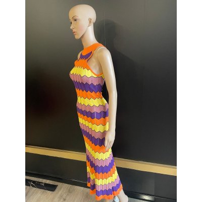 Abito Zig Multicolor