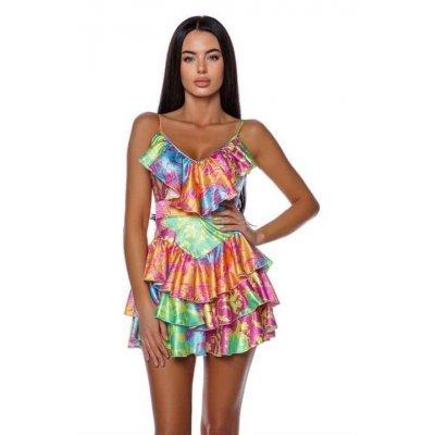 PRIVE Abito Shiny Russian Dress