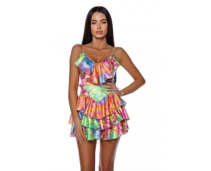 PRIVE Abito Shiny Russian Dress