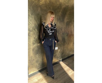 GIL SANTUCCI Jeans Dettaglio catena