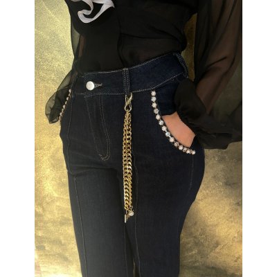 GIL SANTUCCI Jeans Dettaglio catena
