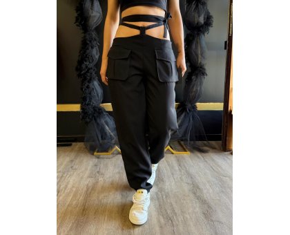 PRIVE Pantalone Con Lacci