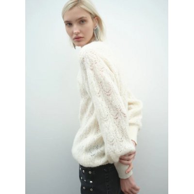 AKEP modello Pull In Maglia Punto Pizzo