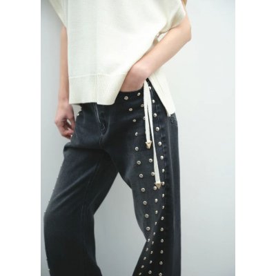 AKEP Jeans Con Borchie