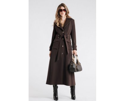 BABYLON Cappotto Military Con Cintura