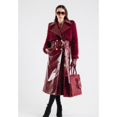 BABYLON Cappotto Con Pelliccia