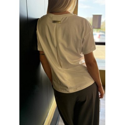 BABYLON T-shirt Bianca Con Cinturino