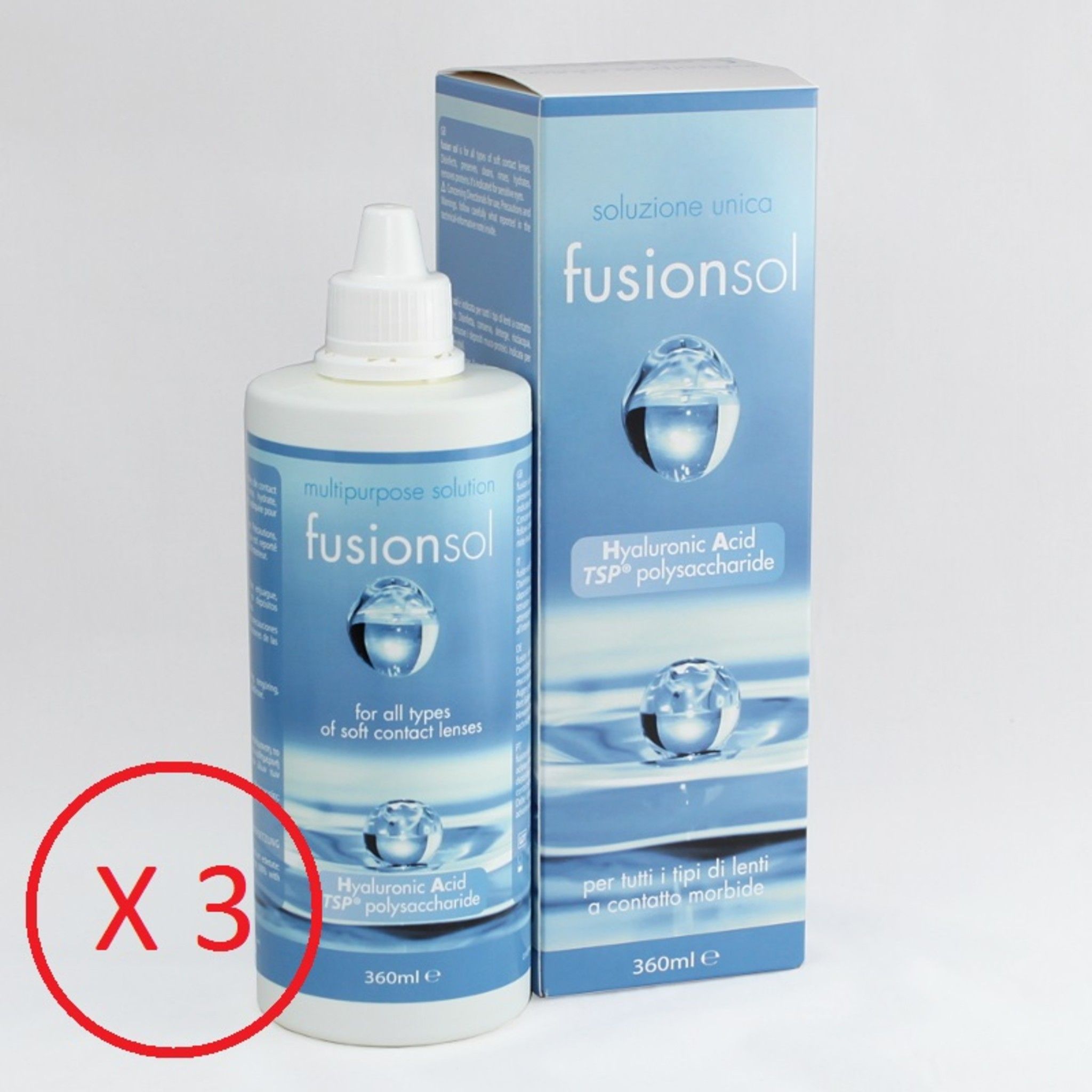 TRIPACK SAFILENS fusionsol 360ml