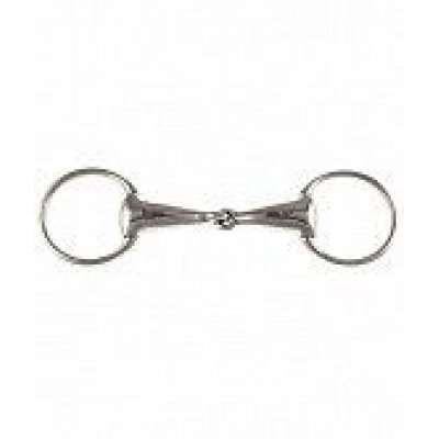 Filetto ad oliva vuoto snodato in inox con imboccatura 25 mm