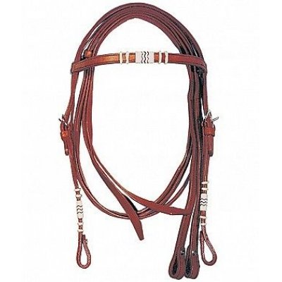 Briglie western completa di redini