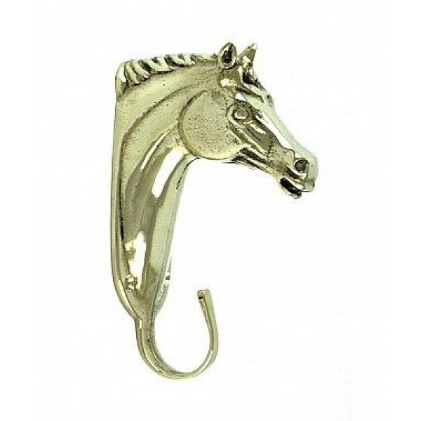 APPENDIBRIGLIA A TESTA DI CAVALLO IN OTTONE
