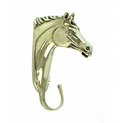 APPENDIBRIGLIA A TESTA DI CAVALLO IN OTTONE