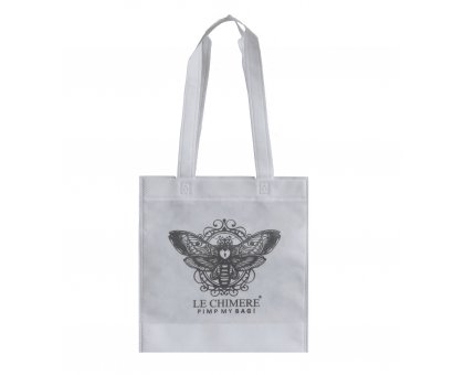 Shopper TNT tracolla lunga stampato 1 lato 40+10x40  soffietto fondo