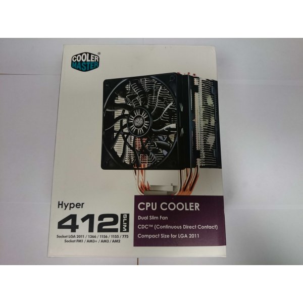 Dissipatore Cpu Cooler Hyper CMY412 Slim LGA1155 Cooler Mast