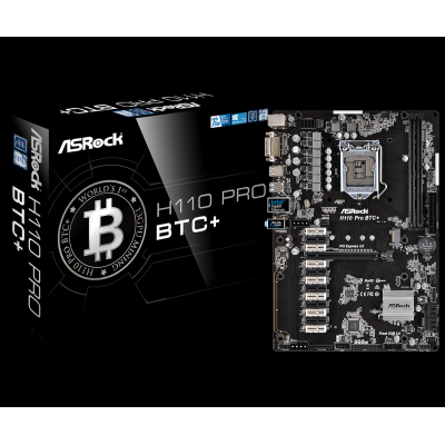 Mainboard Asrock H110 PRO BTC+
