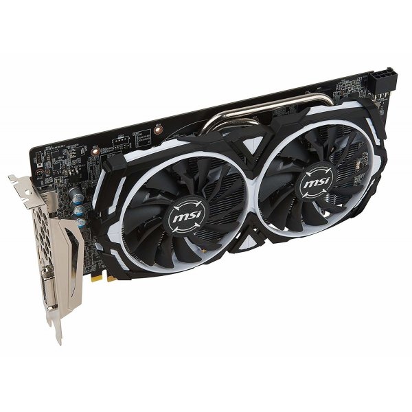 MSI Radeon RX 580 ARMOR 8G OC Scheda Grafica, Nero