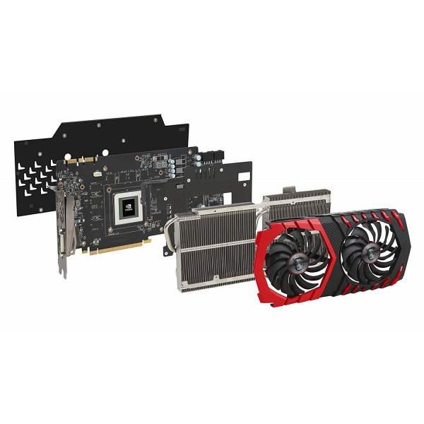 MSI GeForce GTX 1080 TI Gaming X 11G Scheda Grafica PCIE 3.0, 11 GB, GDDR5X 352 bit, 11.01 GHz, 1569 MHz, Nero