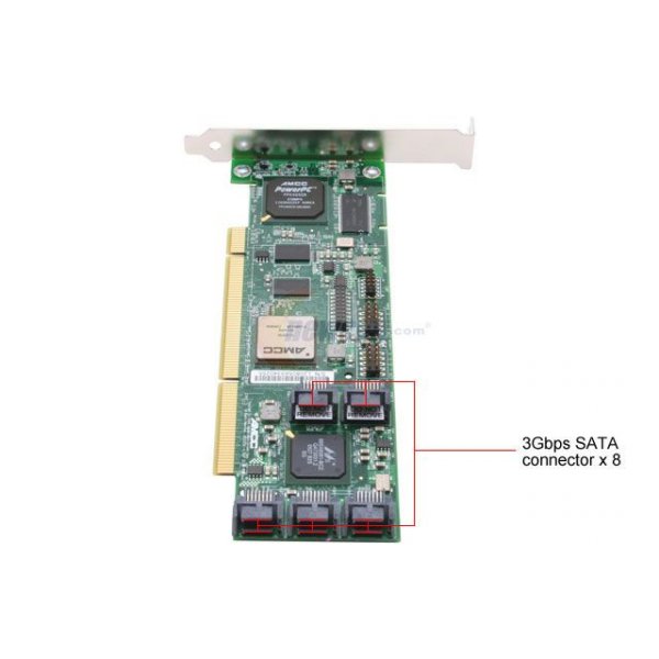 Controller 3Ware Escalade 9550SX-8LP SATA2 Raid 64Bit 133Mhz PCI-X