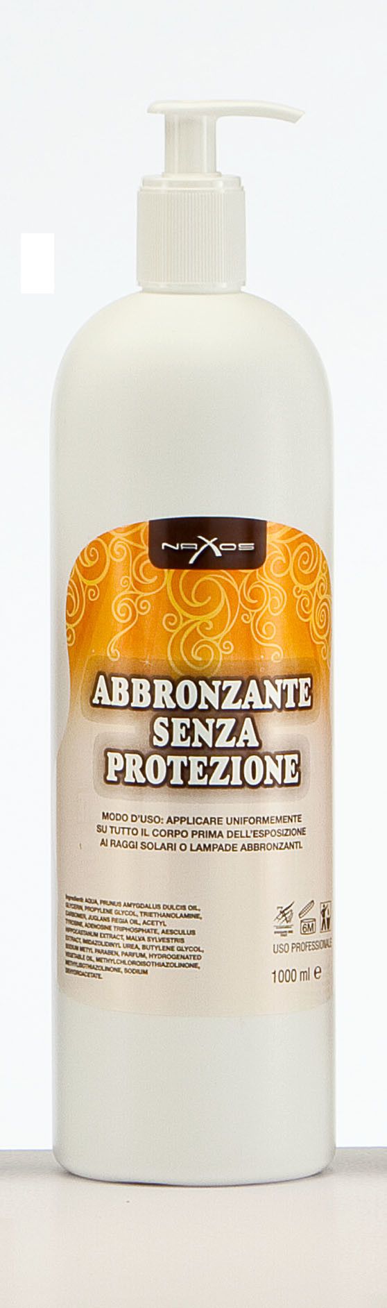 Crema Abbronzante Senza Protezione Naxos 1000ml