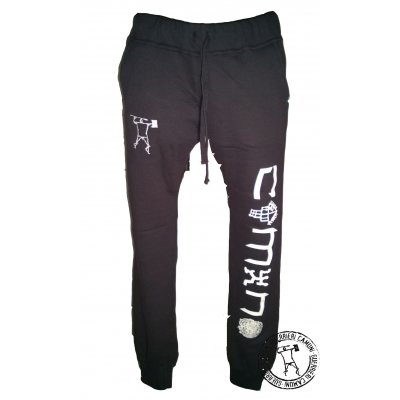 Pantalone Incisioni Rupestri Camuno Unisex Blu