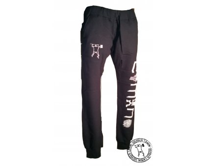 Pantalone Incisioni Rupestri Camuno Unisex Blu