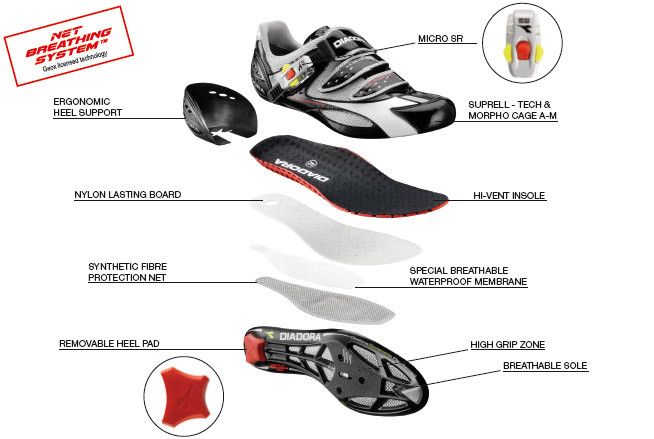 diadora scarpe da ciclismo