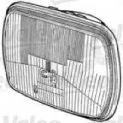FARO ASI RETTANGOLARE 2CV COD.VALEO 061691