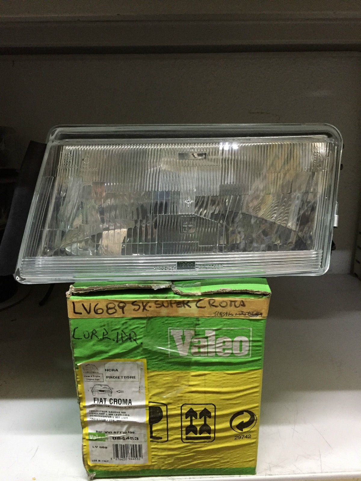 FARO SX CROMA 91-> IDRAUL.COD.VALEO 084453