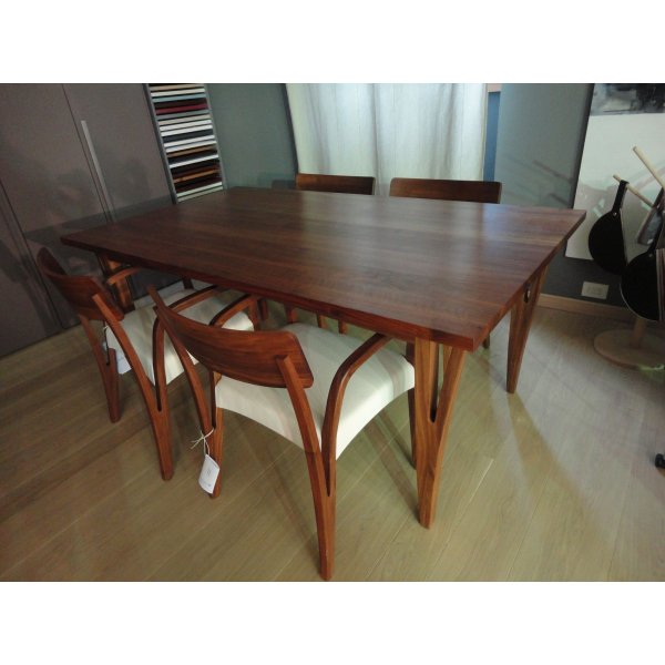 Tavolo Passoni Nature Mod. Moraar con 4 Poltroncine