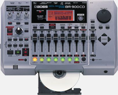 Registratore Boss BR900cd Masterizzatore Multitraccia con cd