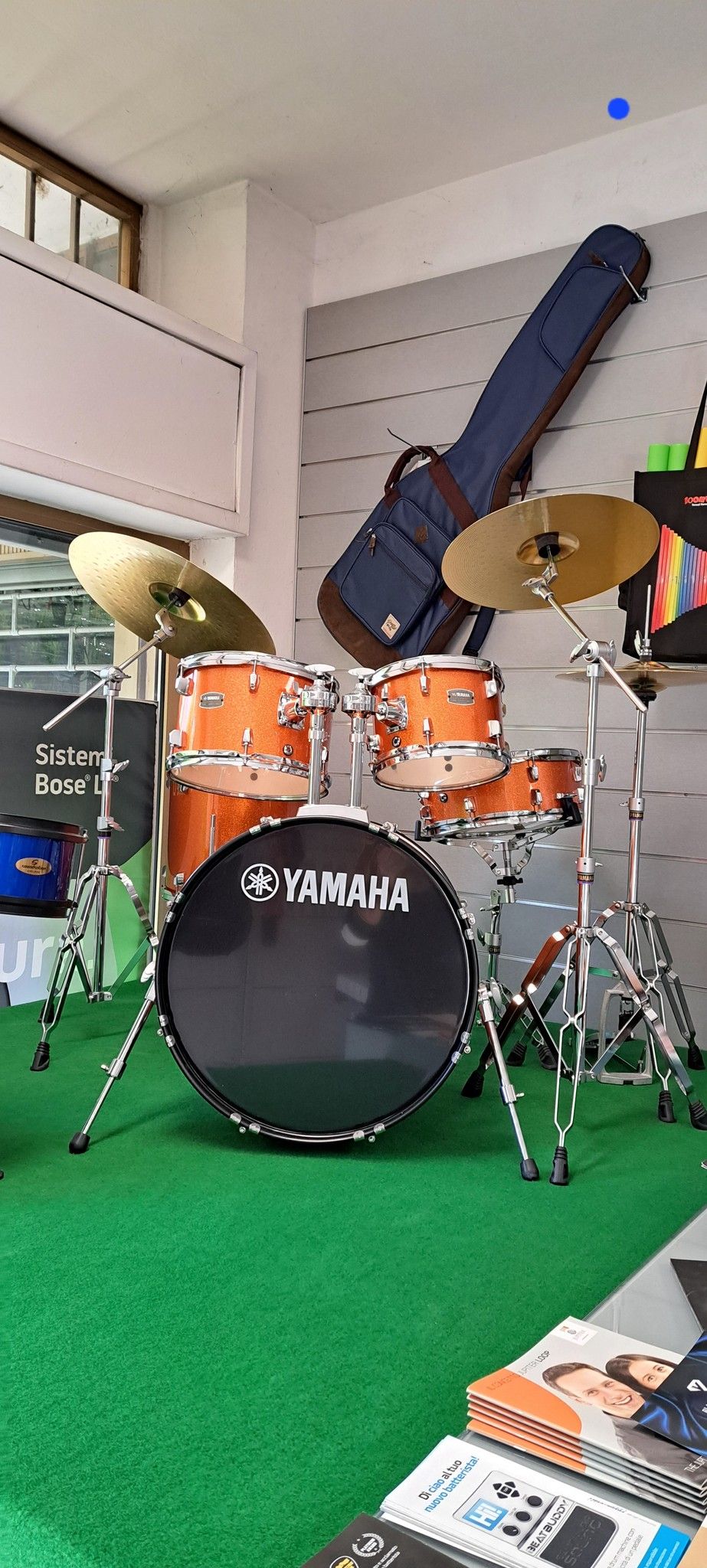 Batteria Yamaha Rydeen completa con set piatti Paiste