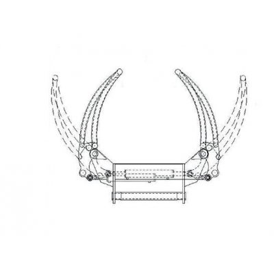 Pinza per rotoballe