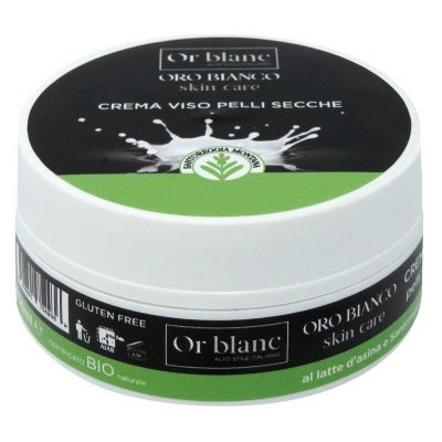 Crema viso pelli secche Bio al latte d'asina 50 ml