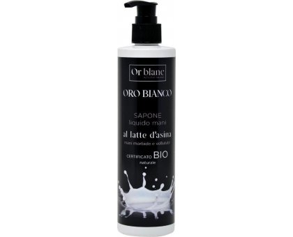Sapone liquido mani Bio al latte d'asina 300 ml